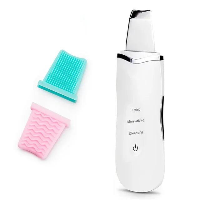 Ultrasonic Deep Pore Skin Scrubber – Reveal Your Cleanest, Glowiest Skin Ever!
