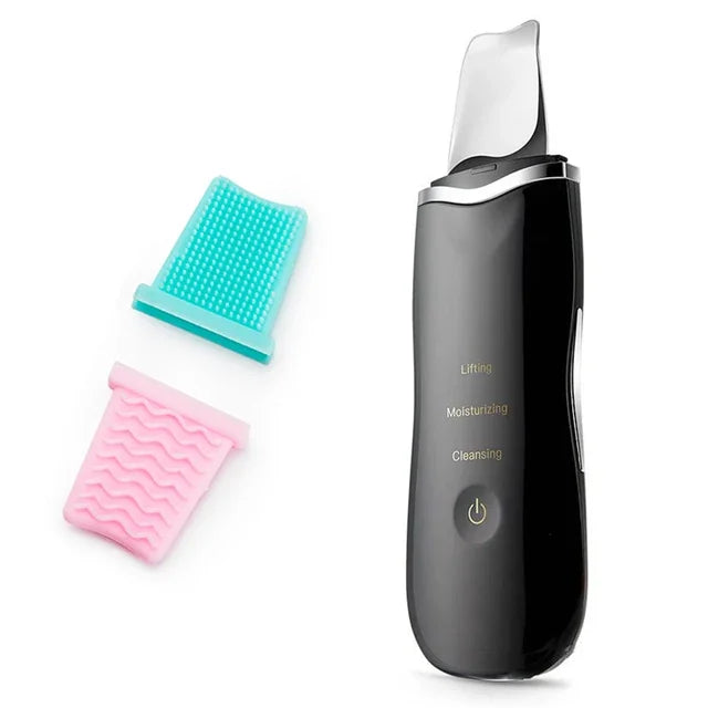 Ultrasonic Deep Pore Skin Scrubber – Reveal Your Cleanest, Glowiest Skin Ever!