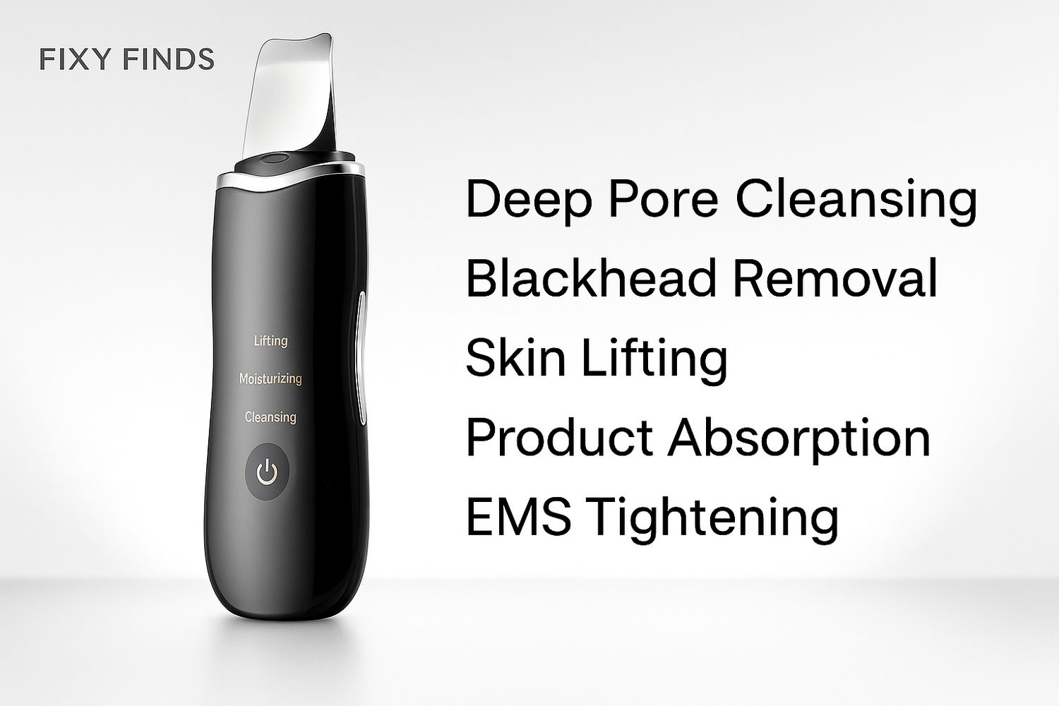 Ultrasonic Deep Pore Skin Scrubber – Reveal Your Cleanest, Glowiest Skin Ever!