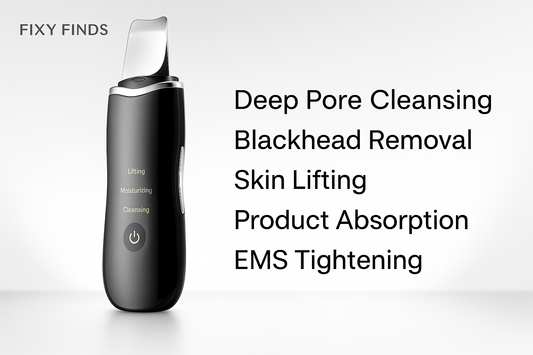 Ultrasonic Deep Pore Skin Scrubber – Reveal Your Cleanest, Glowiest Skin Ever!