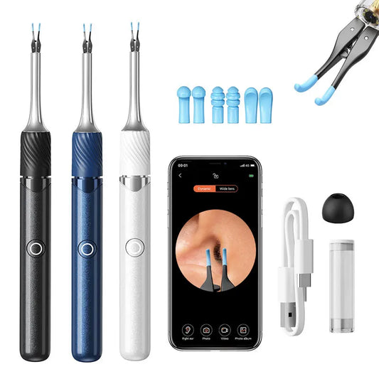Smart Visual Ear Cleaner with HD Camera & Tweezers