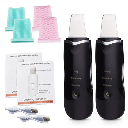 Ultrasonic Deep Pore Skin Scrubber – Reveal Your Cleanest, Glowiest Skin Ever!