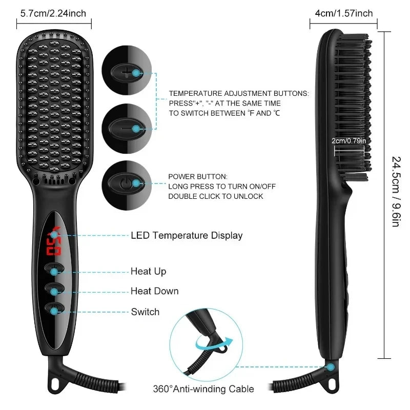 Ceramic Straightening Brush